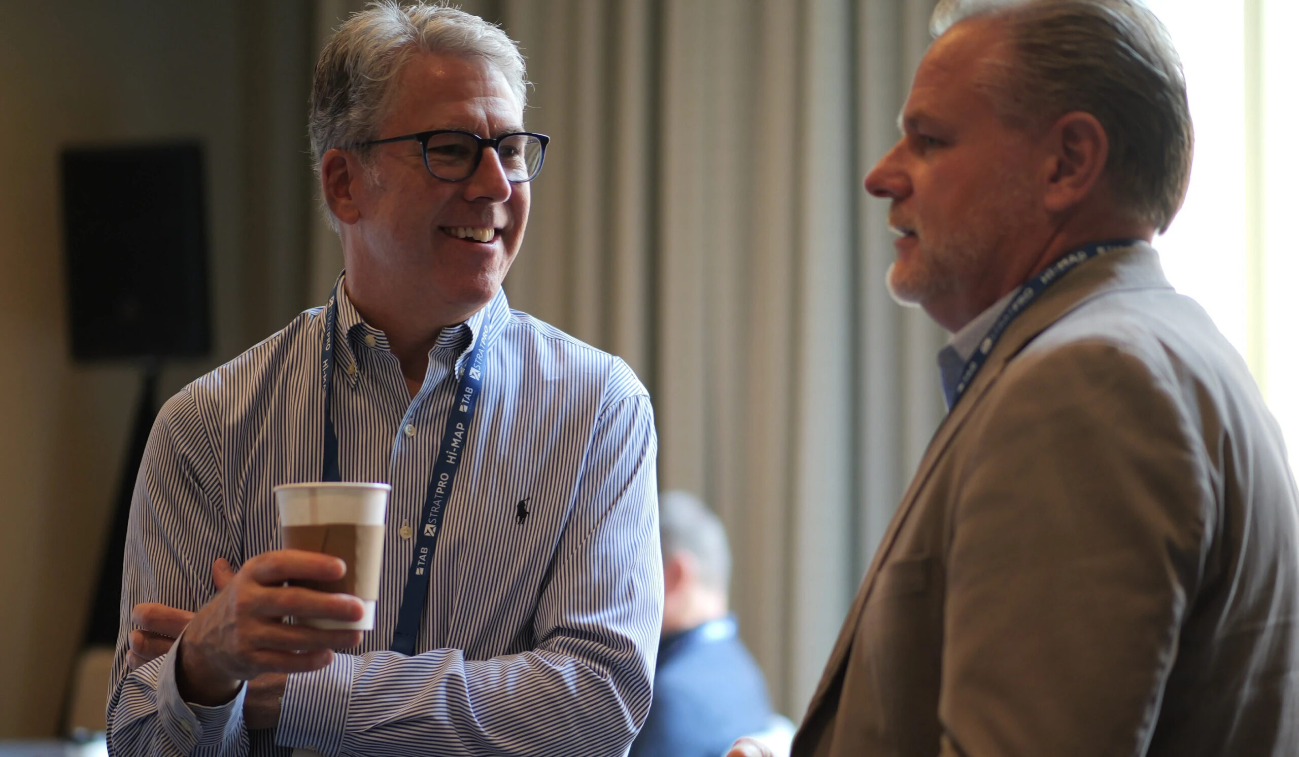 Business coaching conversation from TAB US